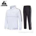 Özel Logo Tasarımı Unisex Men Sports Pist Takımları